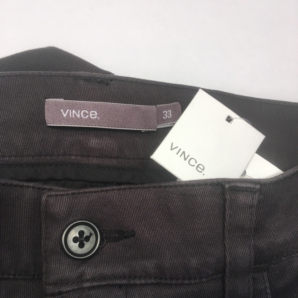NWT $199 Vince Charcoal Chinos